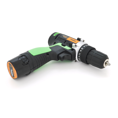 Шуруповерт Merlion DR1220PL з насадкою для шурупів, двома батареями по 12V, ємність кожної батареї по 1,3Ah + зарядний пристрій Шуруповерт Merlion DR1220PL з насадкою для шурупів, двома батареями по 12V, ємність кожної батареї по 1,3Ah + зарядний пристрій