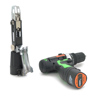 Шуруповерт Merlion DR1220PL з насадкою для шурупів, двома батареями по 12V, ємність кожної батареї по 1,3Ah + зарядний пристрій Шуруповерт Merlion DR1220PL з насадкою для шурупів, двома батареями по 12V, ємність кожної батареї по 1,3Ah + зарядний пристрій