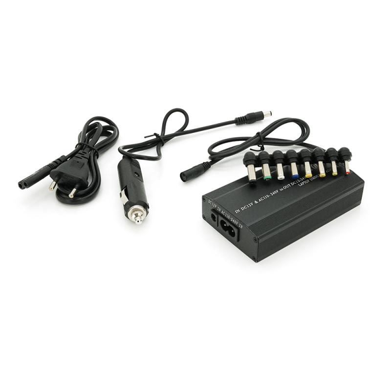 Універсальний БЖ 100W, корпус - метал, ручне регулювання, 8 Г-подібних роз'ємів, + прикурювач, Box