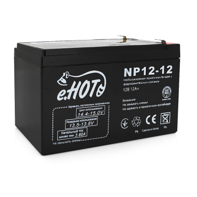 Аккумуляторная батарея 12V 12Ah ENOT  (270x180x263)