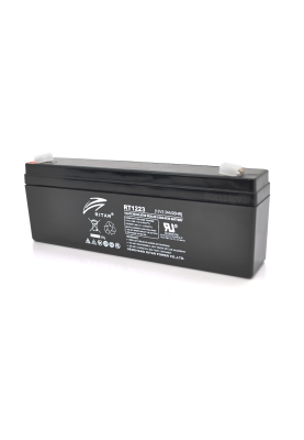 Акумуляторна батарея AGM RITAR RT1223, Black Case, 12V 2.3Ah (177 х 35 х 62 (68)) Q10