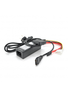 Контролер активний USB 2.0 - IDE / IDE mini / SATA з БЖ 12V, BOX Q100