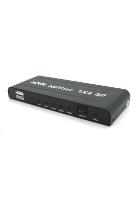 Активний HDMI спліттер 1 => 4 порту, 1080р, DC5V / 2A Q50