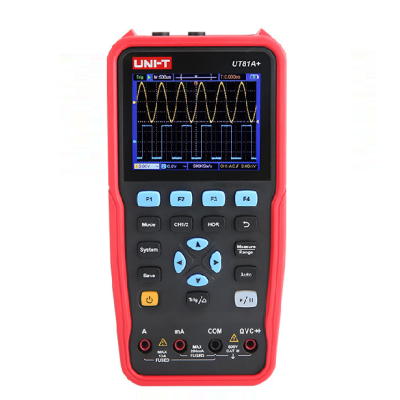 Мультиметр UNI-T UT81A+ (RP UT81A+) з графічним дисплеєм, 5 В постійного струму, 2 А, 2600 мАг 2 (18650), 0,1 Гц~30 МГц, 198×96×38 мм