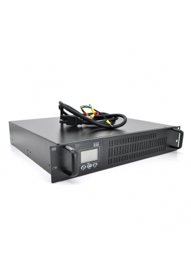 Інвертор з правильною синусоїдою ONLINE Ritar RT-2KL-LCD, RACK 2000VA (1800Вт), 72В, під зовнішній АКБ,  (610*605*220) 13,1 кг (480*420*90)