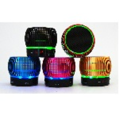 Беспроводной Bluetooth динамик Musik LED Black, mini-USB, 3W, 500mAh, дистанция-10m, Corton BOX