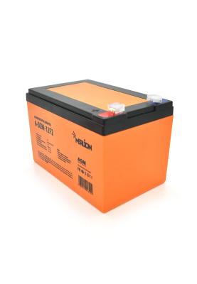 Тягова акумуляторна батарея AGM MERLION 6-DZM-12, 12V 12Ah F2 (151х98х101 мм) Orange Q3