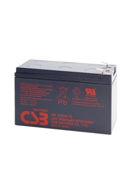 Акумуляторна батарея CSB HR1234WF2, 12V 9Ah (151х65х101мм) Q10