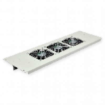 3-х вентиляторний блок у крішу для шаф MGSE 610 шир., сірий