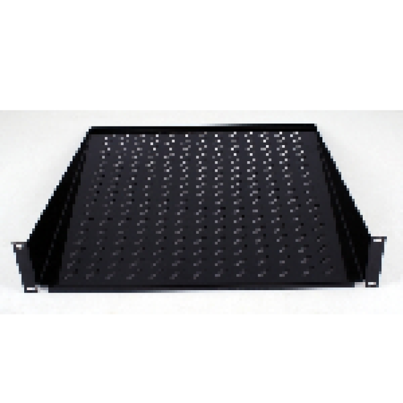 Полиця консольна 19" 2U 450мм, чорна