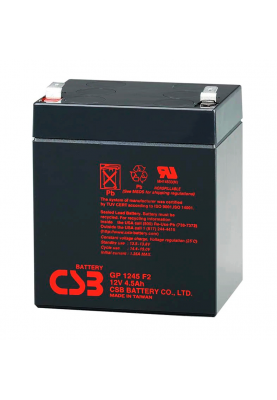 Акумуляторна батарея CSB GP1245, 12V 4.5Ah (90 х70х100 (105))  Q10