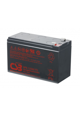 Акумуляторна батарея CSB UPS12580, 12V 10,5Ah (151х65х99мм), Q10