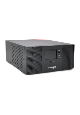ДБЖ BRAZZERS BRSW-LFP-600 (500Вт), під зовнішній АКБ 12V(LiFePo4/GEL/AGM), струм заряду 10/20A, BOX