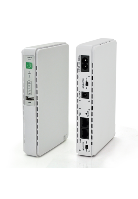 ДБЖ для роутерів/комутаторів/PON/POE-431P, 5/7.5/9/12V, 1A, 4 X 2200MAh, BOX Q36 (159х28х105) 0,440 кг