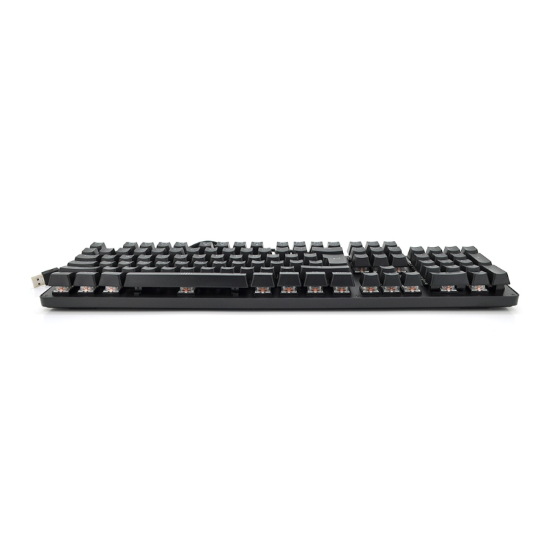 Клавіатура механічна USB JEDEL KL89, довжина кабелю 170см, (Eng), (483х188х35 мм) Black, 104к, Q10