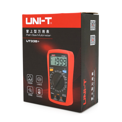 Мультиметр UNI-T UT33B+ Измерения: V, A, R Мультиметр UNI-T UT33B+ Измерения: V, A, R
