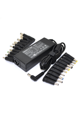 Універсальний БП 19V 4.74A 90W, High Quality, корпус - пласт, 20 роз'ємів + каб. харчування, BOX, Q50