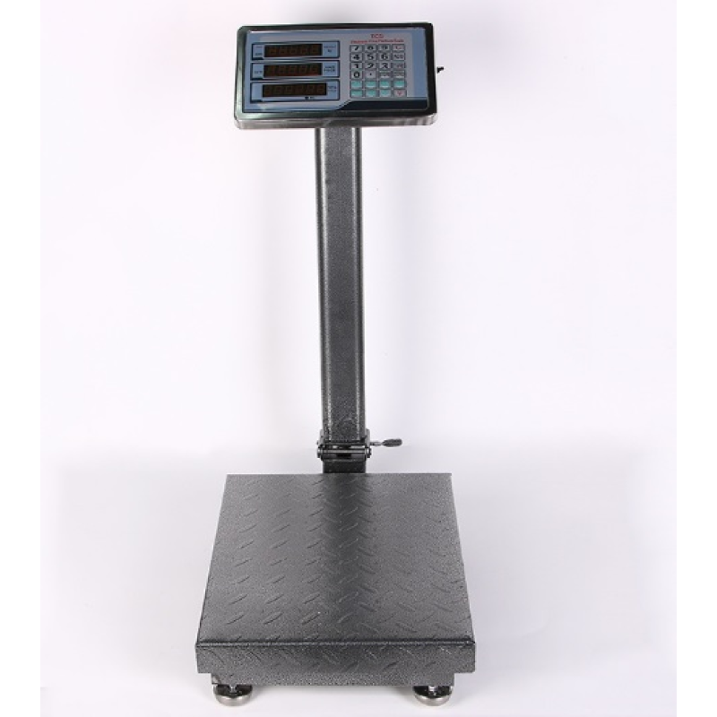 Ваги торговельні електронні TCS-300 (300кг) зі стійкою та лічильником ціни