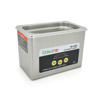 Ультразвукова ванна BAKKU BK2400 Один режим роботи (35W), металевий корпус, металева кришка (220*155*167) 1,2 кг