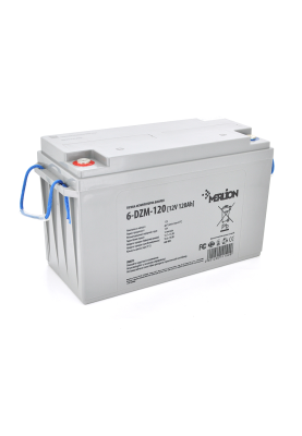 Тягова акумуляторна батарея AGM MERLION 6-DZM-120, 12V 120Ah. М8 (407 x 177 x 225) Q1
