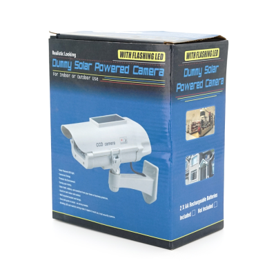 Муляж зовнішньої камери із сонячною панеллю та червоним світлодіодом IN11G, Q30