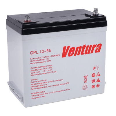 Аккумуляторная батарея Ventura 12V 55Ah (230*138*232мм), Q1
