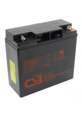 Акумуляторна батарея CSB GP12170B1, 12V 17Ah (181х77х167мм) Q4