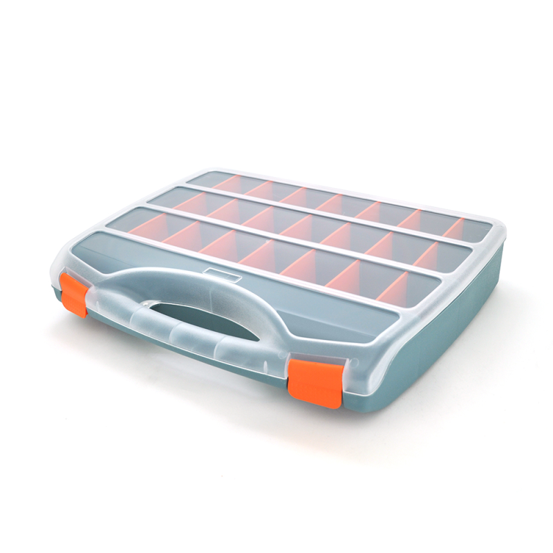 Пластиковий переносний ящик для інструментів 360 х 460 х 80, 24 відділення