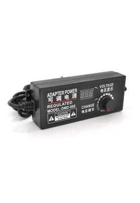 Адаптер живлення з регулюванням 9-24V 5A, штекер 5,5 * 2,5, LED - індикація