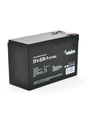 Тягова акумуляторна батарея Merlion EV 6-DZM-9, 12V 9Ah F2 (151*65*93), Q10