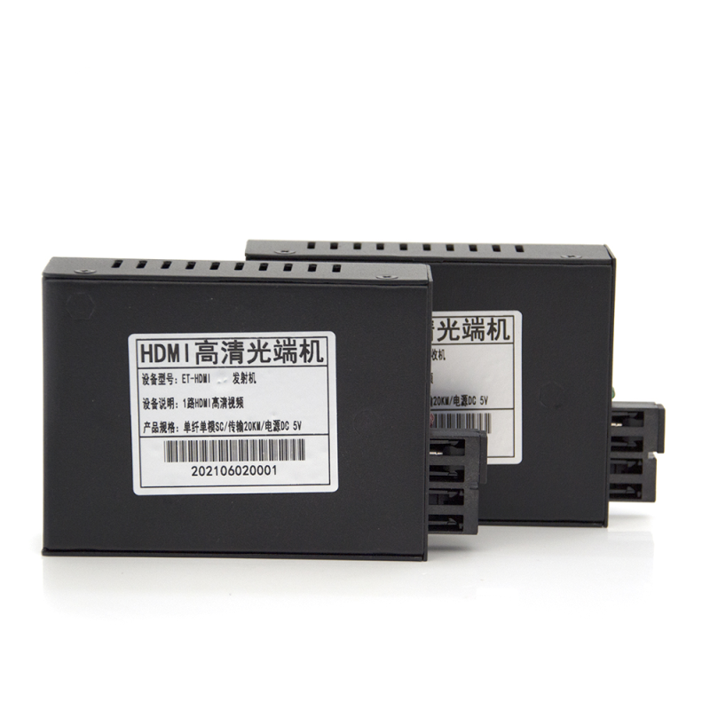Одноканальний активний подовжувач HDMI сигналу по оптоволоконному кабелю USB. Дальність передачі: до 20 км, 1080P