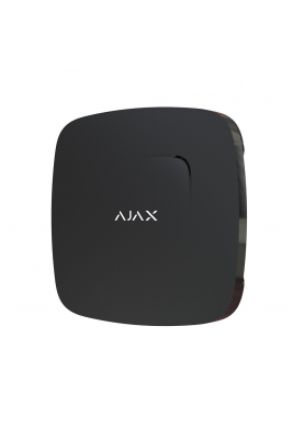 Бездротовий датчик детектування диму і чадного газу Ajax FireProtect Plus black