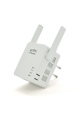 Підсилювач WiFi сигналу з 2-ма вбудованими антенами LV-WR05U, живлення 220V, 300Mbps, IEEE 802.11b / g / n, 2.4GHz, BOX