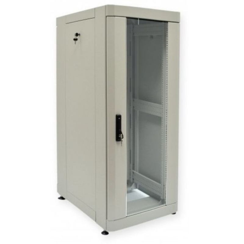 Шафа 19" 24U, 610 х 865 мм (Ш * Г), сiра