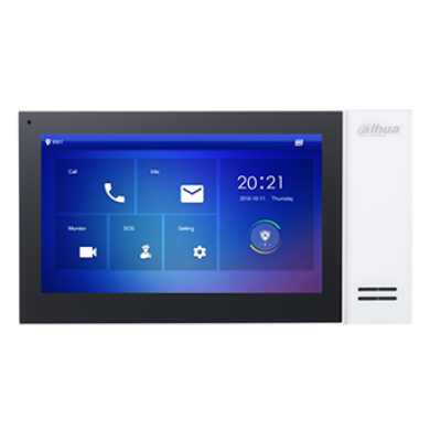 7" IP відеодомофон з пам'яттю Dahua DHI-VTH2421FW-P