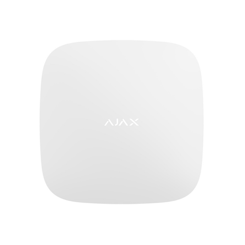 Централь системи безпеки Ajax Hub Plus біла