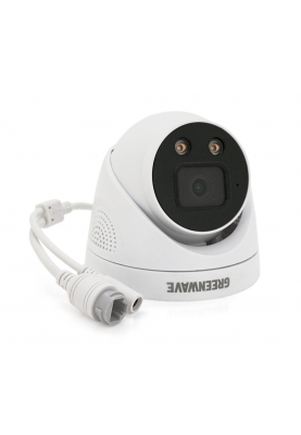5MП Купольна внутр камера з мікрофоном GW IPC50D5MP25 2.8mm POE LED Підсвічування