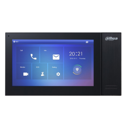 7" IP відеодомофон із пам'яттю Dahua DHI-VTH2421FB-P