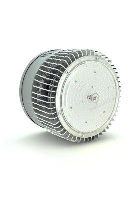 Стельовий промисловий світильник Ritar 300W, 6500K, 220V. IP65, 30000lm, RA >80, Φ362*35 мм, Black