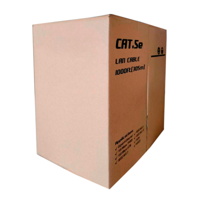 Кабель КПВ 4х2х0, 50 (UTP-cat.5E), UPLINK, ( CCA), для внутрішніх робіт, 305м, Box