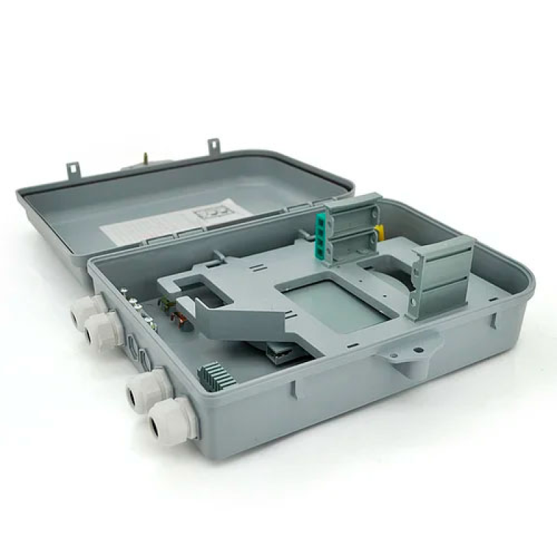 PON - box 24-канальний BT-F007, ключі, стяжки, кріплення на стіну