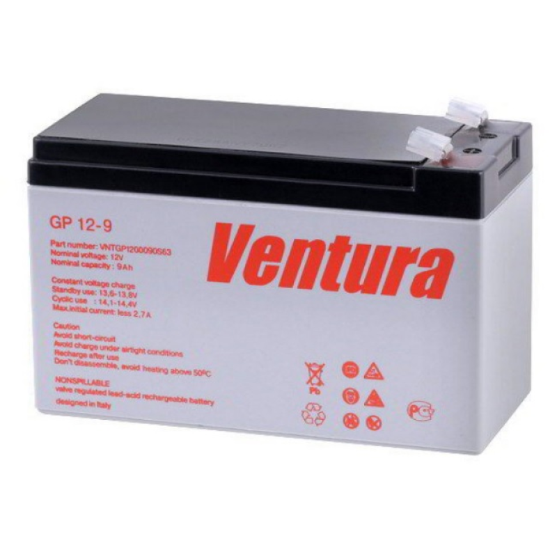 Акумуляторна батарея Ventura 12V 9Ah (151 * 65 * 100мм), Q8