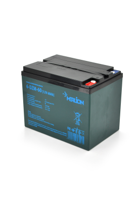 Тягова акумуляторна батарея  AGM MERLION 6-DZM-60, 12V 60Ah ( 265 x 168 x 215) Q2