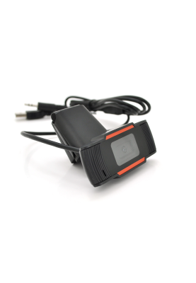 Вебкамера з гарнітурою Merlion F37, 720p, пласт. корпус, Black, OEM