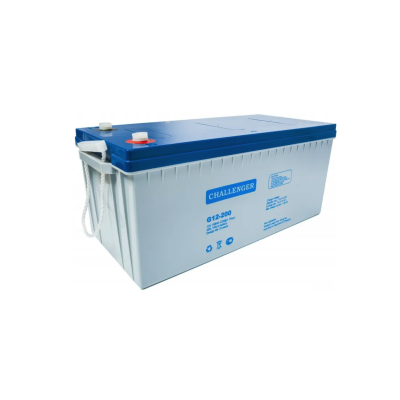 Аккумуляторная батарея CHALLENGER G12-200, GEL 12V 200Ah (522х240х219), Q1