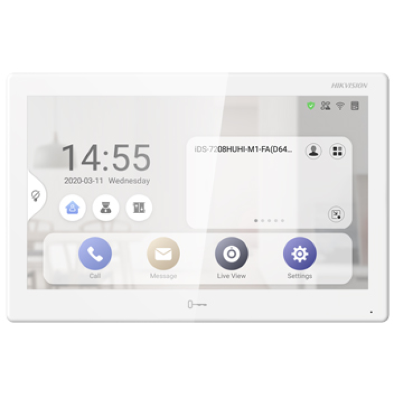 10 "IP Android відеодомофон WIFI з пам'яттю Hikvision DS-KH9510-WTE1(B)