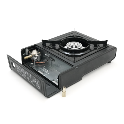 Портативна газова плита BK-155A, Black, Box
