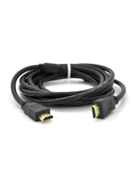 Кабель Ritar PL-HD94 HDMI-HDMI Ultra HD 1080P, 20.0m, v1,4, OD-8.0mm, з фільтром, круглий Black, коннектор Gold, Пакет, Q20