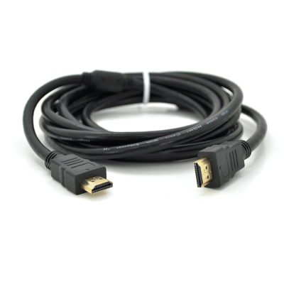 Кабель Ritar PL-HD94 HDMI-HDMI Ultra HD 1080P, 20.0m, v1,4, OD-8.0mm, з фільтром, круглий Black, коннектор Gold, Пакет, Q20