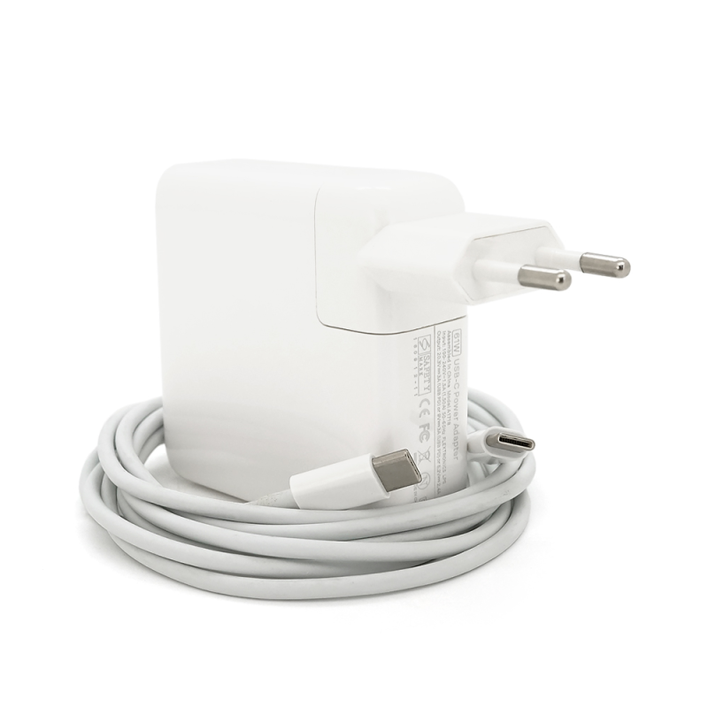 Блок живлення MERLION для ноутбука Apple MacBook USB-C 20.3V 3A (61 Вт)